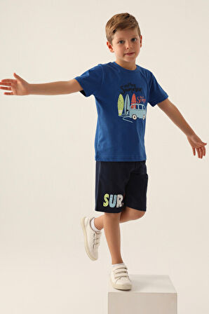 RolyPoly Every Cobalt Erkek Çocuk Bermuda Takım