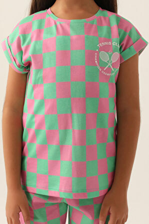 RolyPoly Champion Yeşil Kız Çocuk Şort Takım