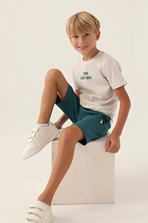 U.S. Polo Assn Lisanslı Since Taş Erkek Çocuk Bermuda Takım