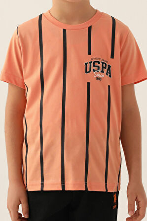 U.S. Polo Assn Lisanslı Since Turuncu Erkek Çocuk Bermuda Takım