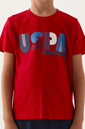 Lisanslı Colourful Kırmızı Erkek Çocuk Bermuda Takım