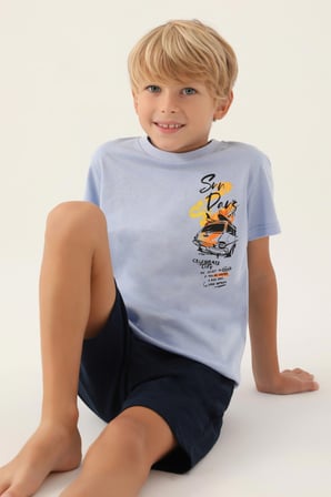 Arnetta 2989C Erkek Çocuk Bermuda Pijama Takım