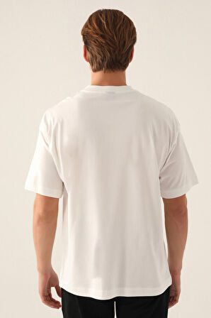 Yale Book Krem Erkek T-Shirt