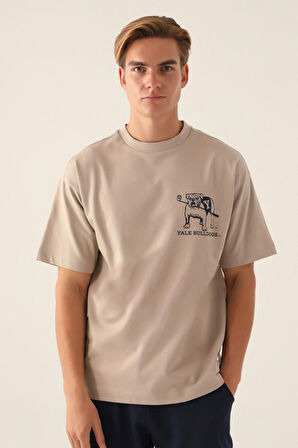 Yale Buldogs Kum Erkek T-Shirt