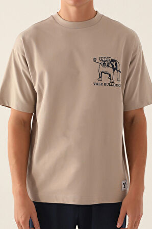 Yale Buldogs Kum Erkek T-Shirt