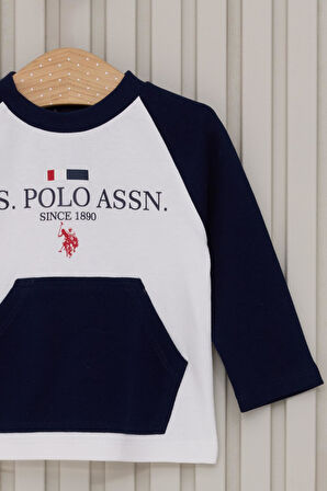 US POLO ERKEK BEBEK 2LI TAKIM Krem