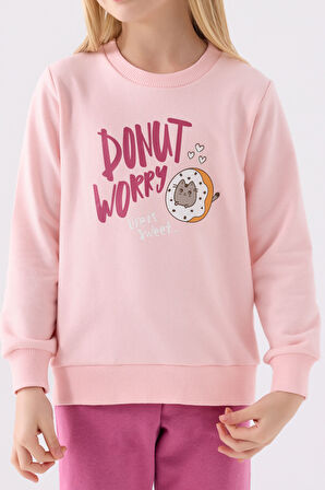 Rolypoly Kız Çocuk Mor Eşofman Takımı