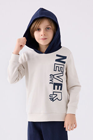 Rolypoly Erkek Çocuk Eşofman Takımı RP3376 Taş