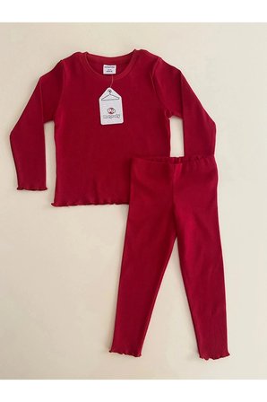 ROLY POLY KIZ ÇOCUK 2LI TAKıM - KIRMIZI