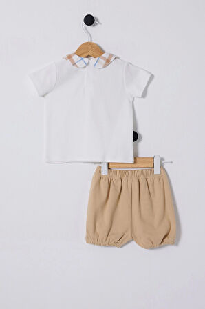 US.POLO ASSN. KIZ BEBEK 2Lİ TAKIM - Beyaz