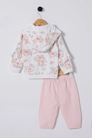 U.S.POLO ASSN. KIZ BEBEK 3LÜ TAKIM - Beyaz