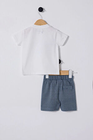 U.S POLO ASSN ERKEK BEBEK 2Lİ TAKIM - Beyaz