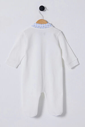 U.S POLO ASSN ERKEK BEBEK PATİKLİ TULUM - Beyaz
