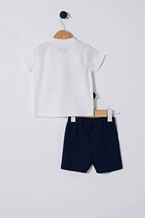 U.S. Polo Assn. Erkek Bebek Beyaz Bebek Takım