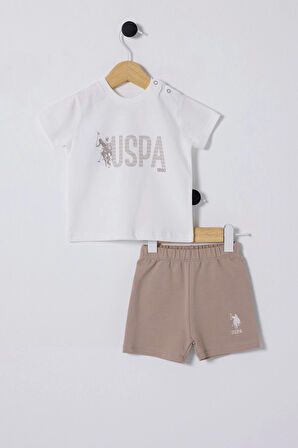 U.S POLO ASSN ERKEK BEBEK 2Lİ TAKIM - Beyaz