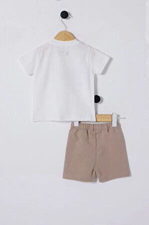 U.S POLO ASSN ERKEK BEBEK 2Lİ TAKIM - Beyaz