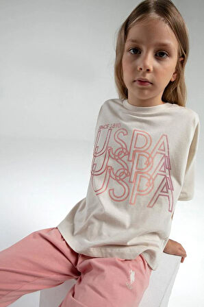 U.S POLO US2063-G KIZ PİJAMA TAKIM