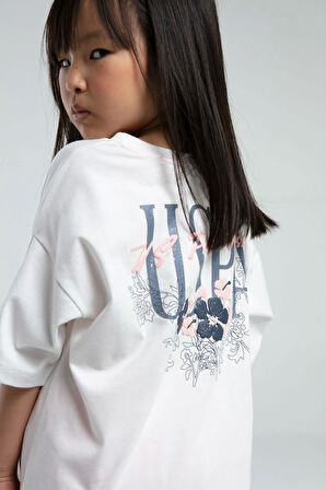 U.S. Polo Assn. Kız Çocuk Beyaz Şort Takım