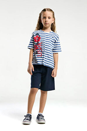 U.S POLO US2074-4 KIZ BERMUDA TAKIM