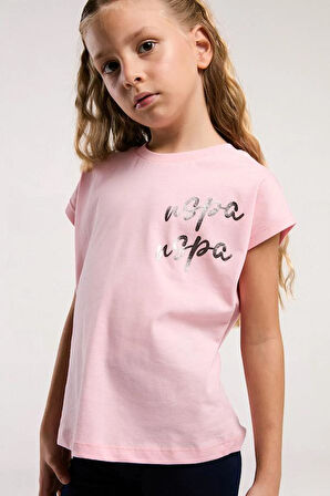 U.S POLO US2081-G KIZ KAPRİ TAYT TAKIM