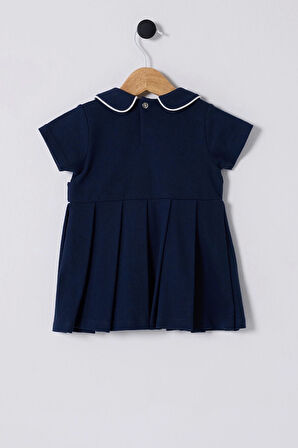 U.S.POLO ASSN.KIZ BEBEK ELBİSE - LACİVERT
