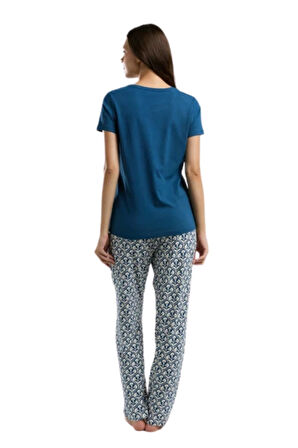 Arnetta Kadın Kısa Kol Pijama Takım 3212S