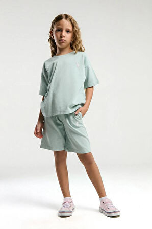 U.S POLO US2089-G KIZ BERMUDA TAKIM