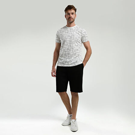 Arnetta 3332S Erkek Bermuda İkili Yazlık Pijama Takım