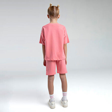 RolyPoly 3590G Kız Çocuk (Garson Boy) Bermuda Yazlık Pijama Takım