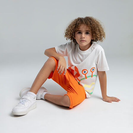 RolyPoly 3576C Erkek Çocuk Bermuda Yazlık Pijama Takım