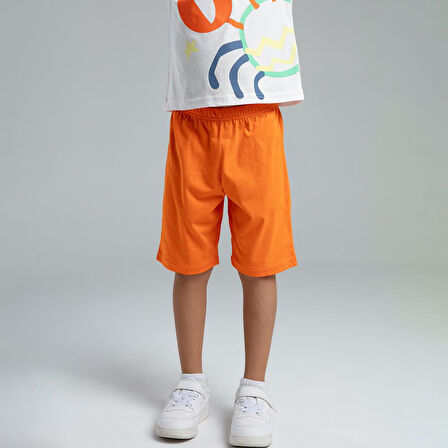 RolyPoly 3576C Erkek Çocuk Bermuda Yazlık Pijama Takım