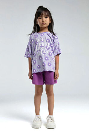 ROLY POLY RP3610-2 KIZ ÇOCUK ŞORT TAKIM