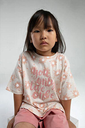 ROLY POLY RP3610-G KIZ ÇOCUK ŞORT TAKIM