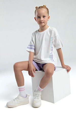 ROLY POLY RP3615-2  KIZ ÇOCUK ŞORT TAKIM