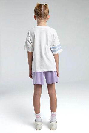 ROLY POLY RP3615-2  KIZ ÇOCUK ŞORT TAKIM