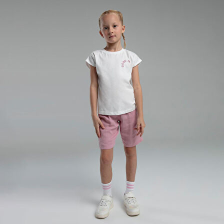 RolyPoly 3626C Kız Çocuk Bermuda Yazlık Pijama Takım