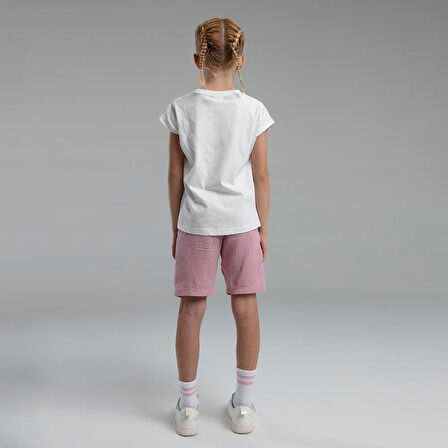 RolyPoly 3626C Kız Çocuk Bermuda Yazlık Pijama Takım