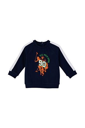 Erkek Bebek Lacivert Sweatshirt