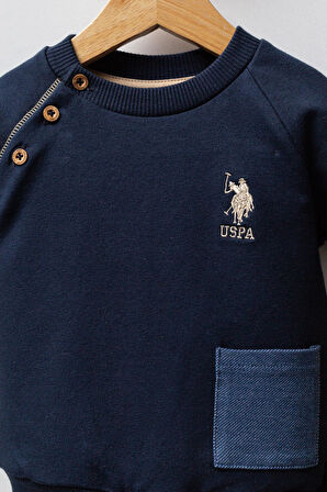 U.S. Polo Assn. Erkek Bebek 2'Li Takım Lacivert