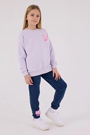 RolyPoly Kız Çocuk Eşofman Takımı Lila