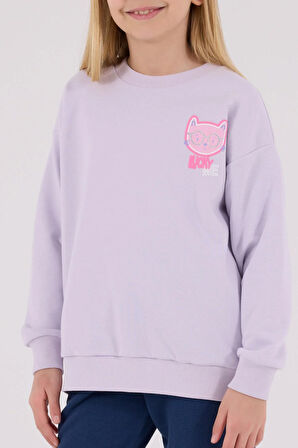 RolyPoly Kız Çocuk Eşofman Takımı Lila