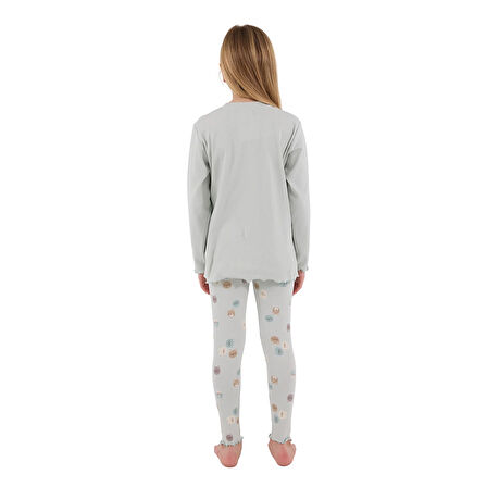 RolyPoly RP3700-2 Kız Çocuk Kışlık İkili Pijama Takım