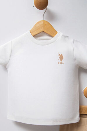 U.S.POLO KIZ BEBEK 3LÜ TAKIM - Beyaz