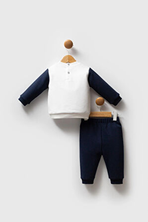 U.S. Polo Assn. Erkek Bebek 2'li Takım Beyaz