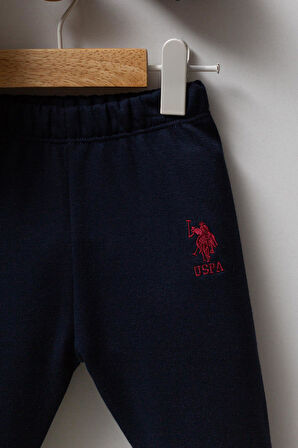 U.S. Polo Assn. Erkek Bebek 2'li Takım Beyaz