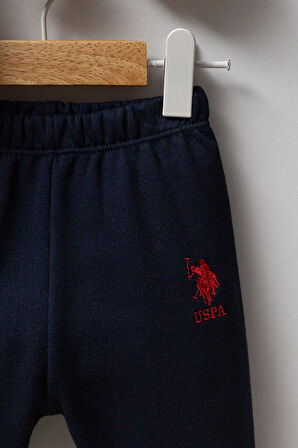 U.S. Polo Assn. Erkek Bebek 2'li Takım Beyaz