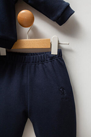 U.S. Polo Assn. Erkek Bebek 2'li Takım Lacivert