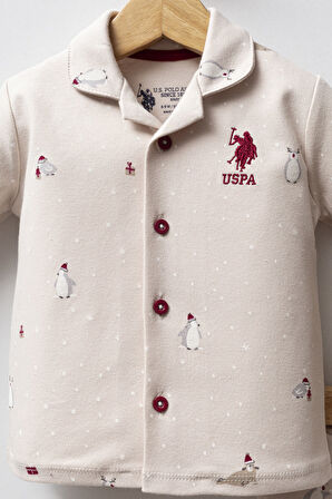 U.S. Polo Assn 2 li Takım USB2532 Bej