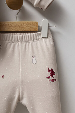 U.S. Polo Assn 2 li Takım USB2532 Bej