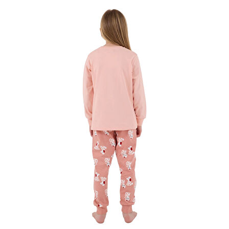 RolyPoly RP3708-2 Kız Çocuk Kışlık İkili Pijama Takım